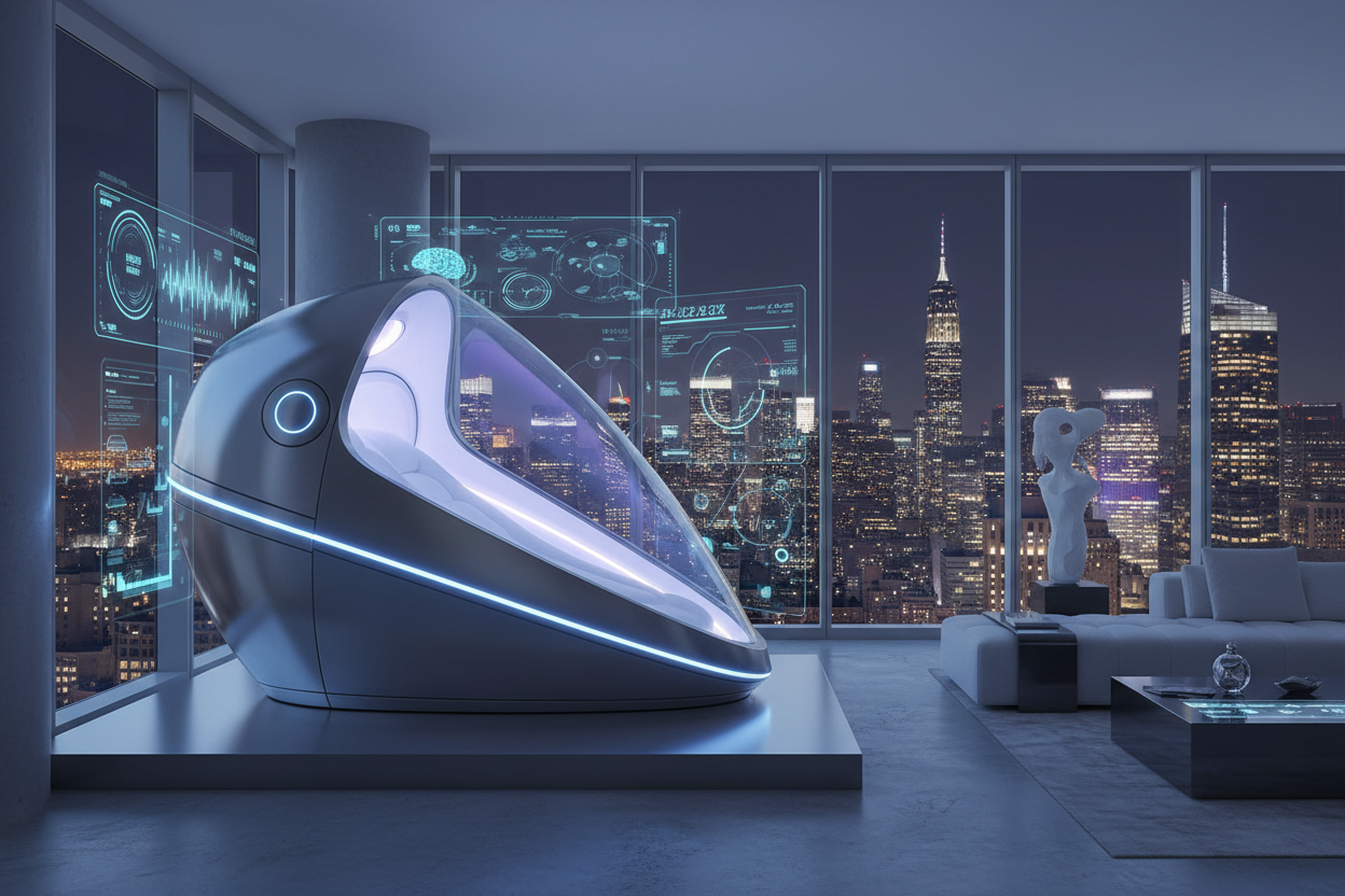 Bio-Hacked Sleep 2026: Why NYC Elites are Investing in AI Sleep Chambers | Scent Lab 33