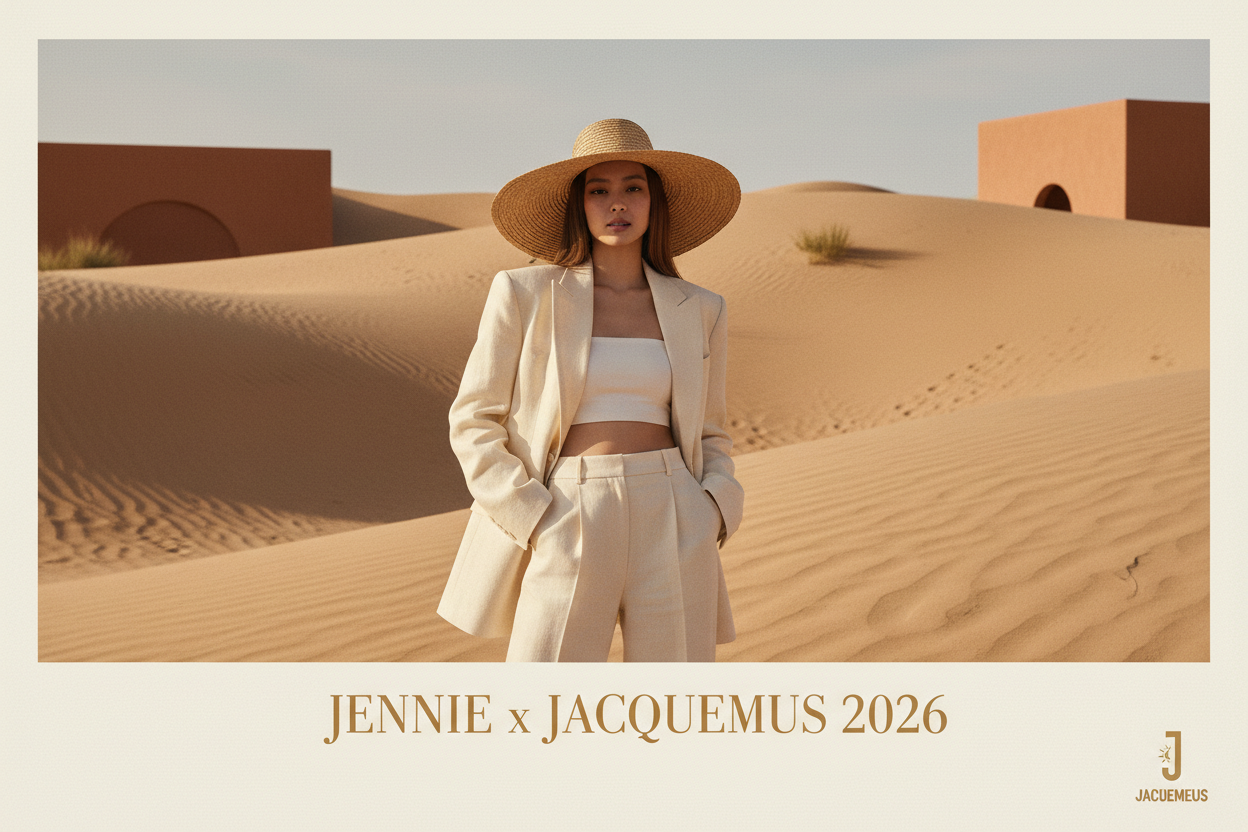 Jennie x Jacquemus 2026: Molecular Pink & The Clinical Aesthetic Audit | Scent Lab 33