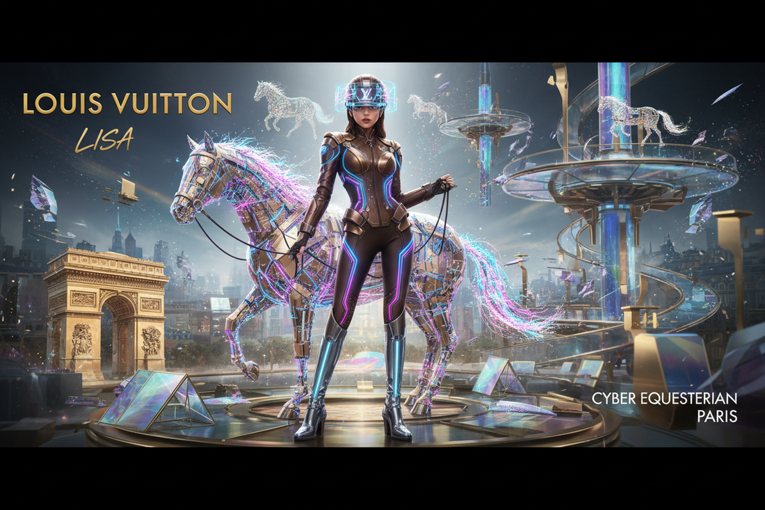 Lisa x LV Paris Leak: Why the 'Cyber-Equestrian' Prototype is the 2026 Asset of the Year | Scent Lab 33