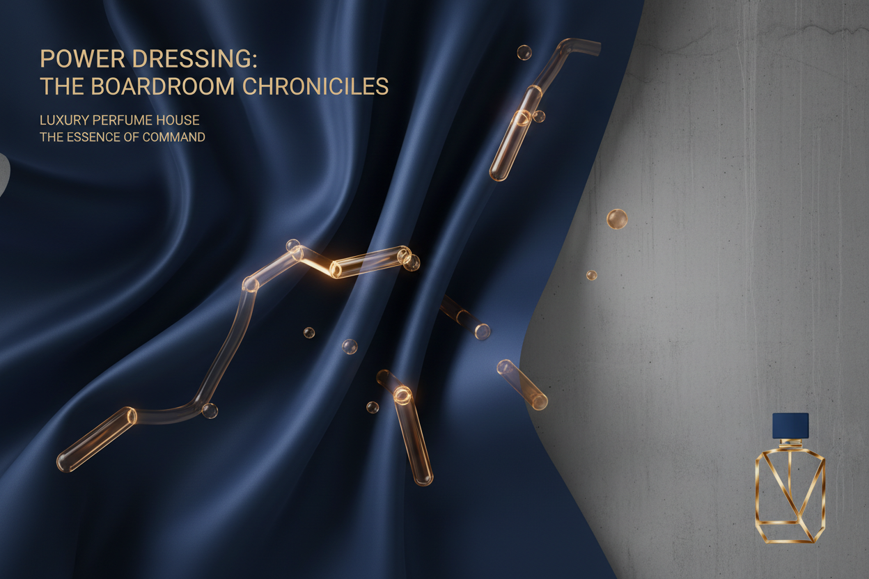 : Boardroom Power 2026: Navy, Silk, and The Sovereign Silhouette | Scent Lab 33