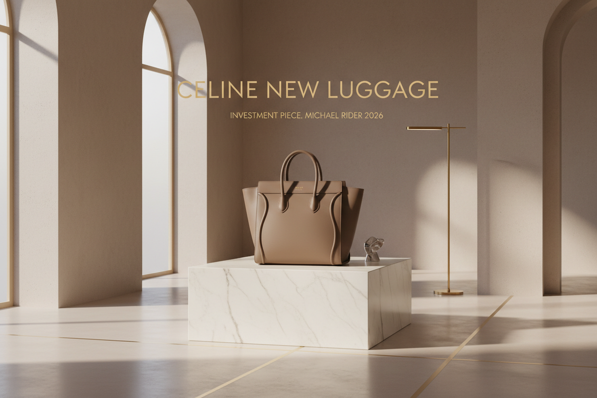 Is the Celine "New Luggage" by Michael Rider the Ultimate 2026 Investment Bag? | Scent Lab 33