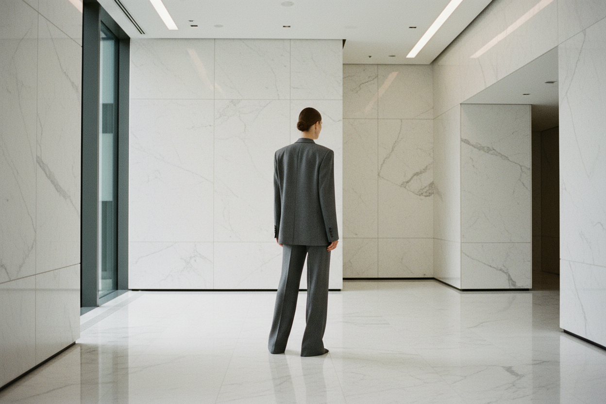 The Gilded Aura of Corporate Core 2.0—Effortless and Prestigious.
