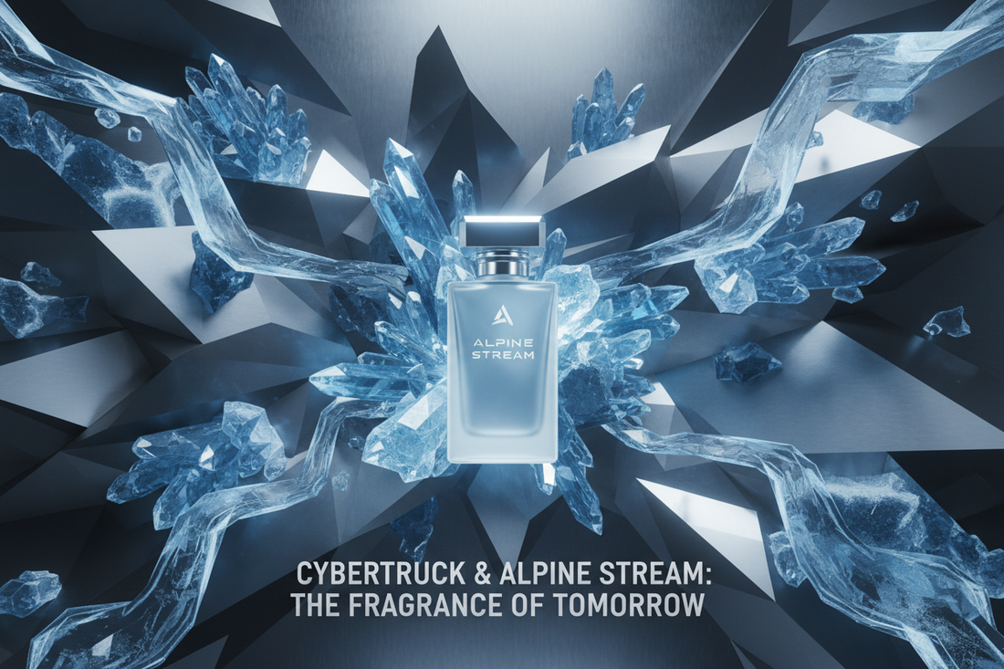 The Cybertruck Olfactive Resonance: Pairing Stainless Steel with Cold Mineral Molecules | ScentLab 33
