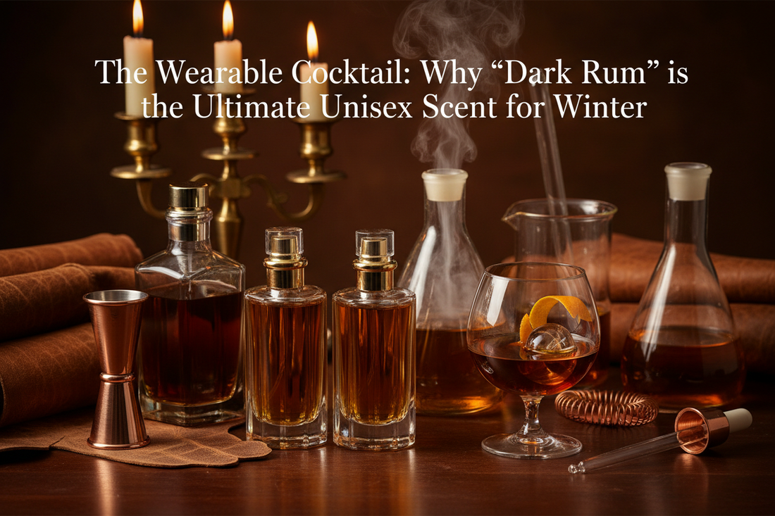 The Wearable Cocktail: Why 'Dark Rum' is the Ultimate Unisex Scent for Winter