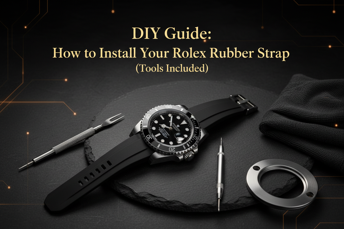 DIY Guide: How to Install Your Rolex Rubber Strap (Tools Included) | Scent Lab 33