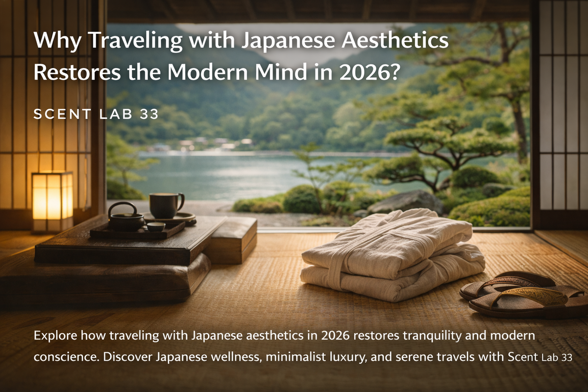 Why Traveling with Japanese Aesthetics Restores the Modern Mind in 2026? | Scent Lab 33