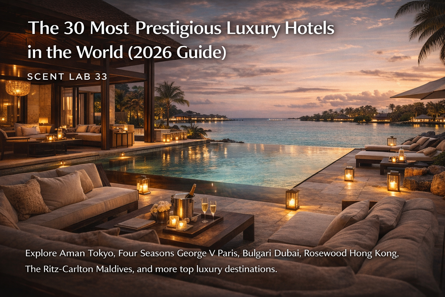 The 30 Most Prestigious Luxury Hotels in the World (2026 Guide) | Scent Lab 33