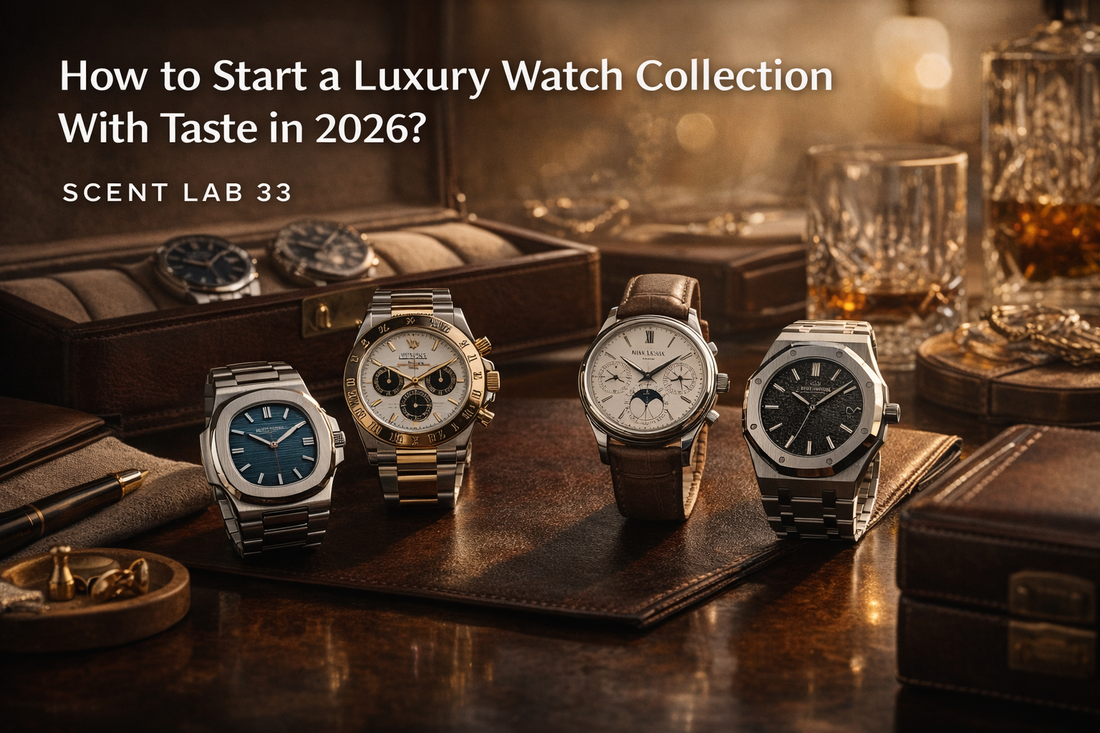 How to Start a Luxury Watch Collection With Taste in 2026? | Scent Lab 33