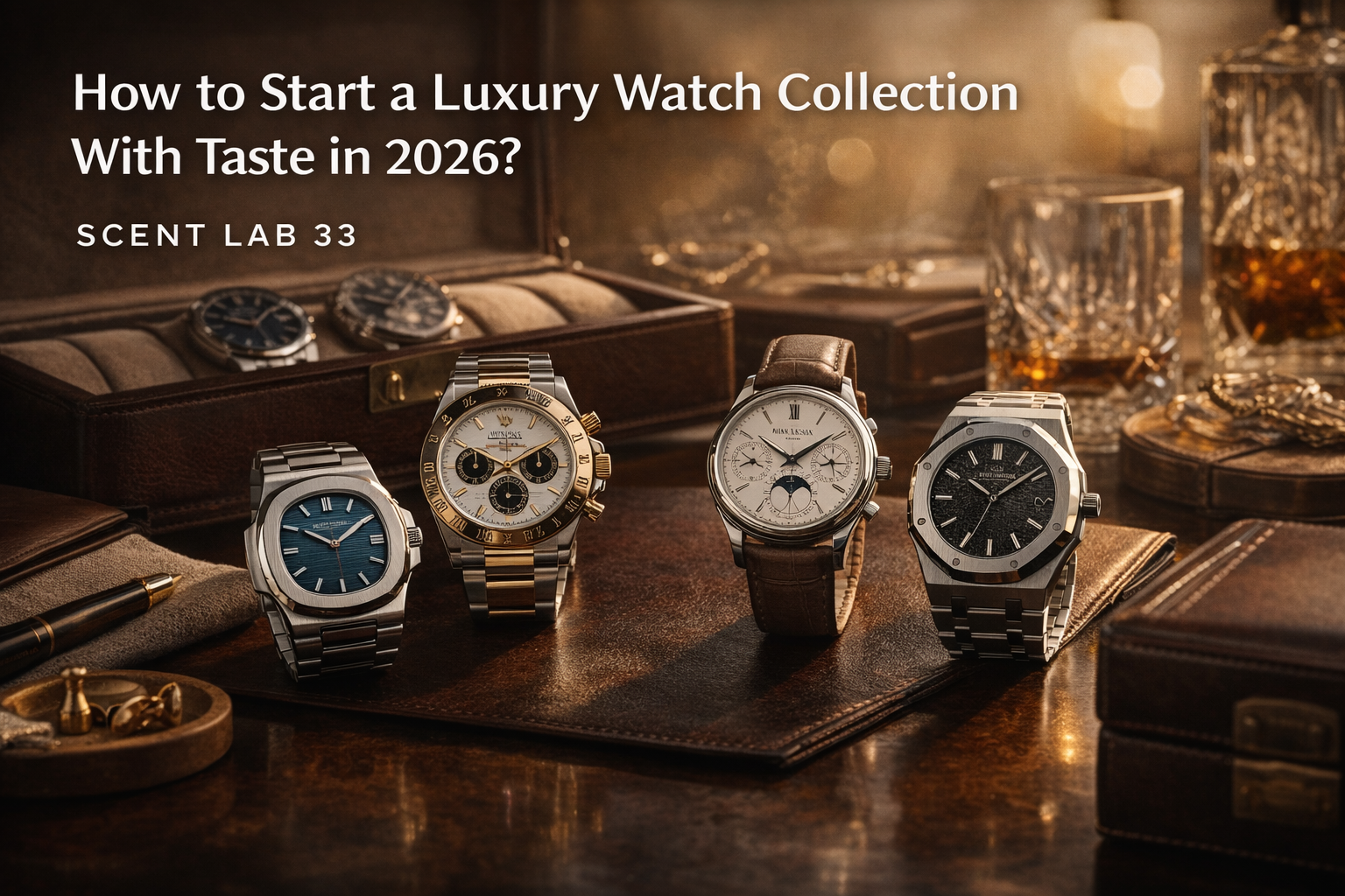 How to Start a Luxury Watch Collection With Taste in 2026? | Scent Lab 33