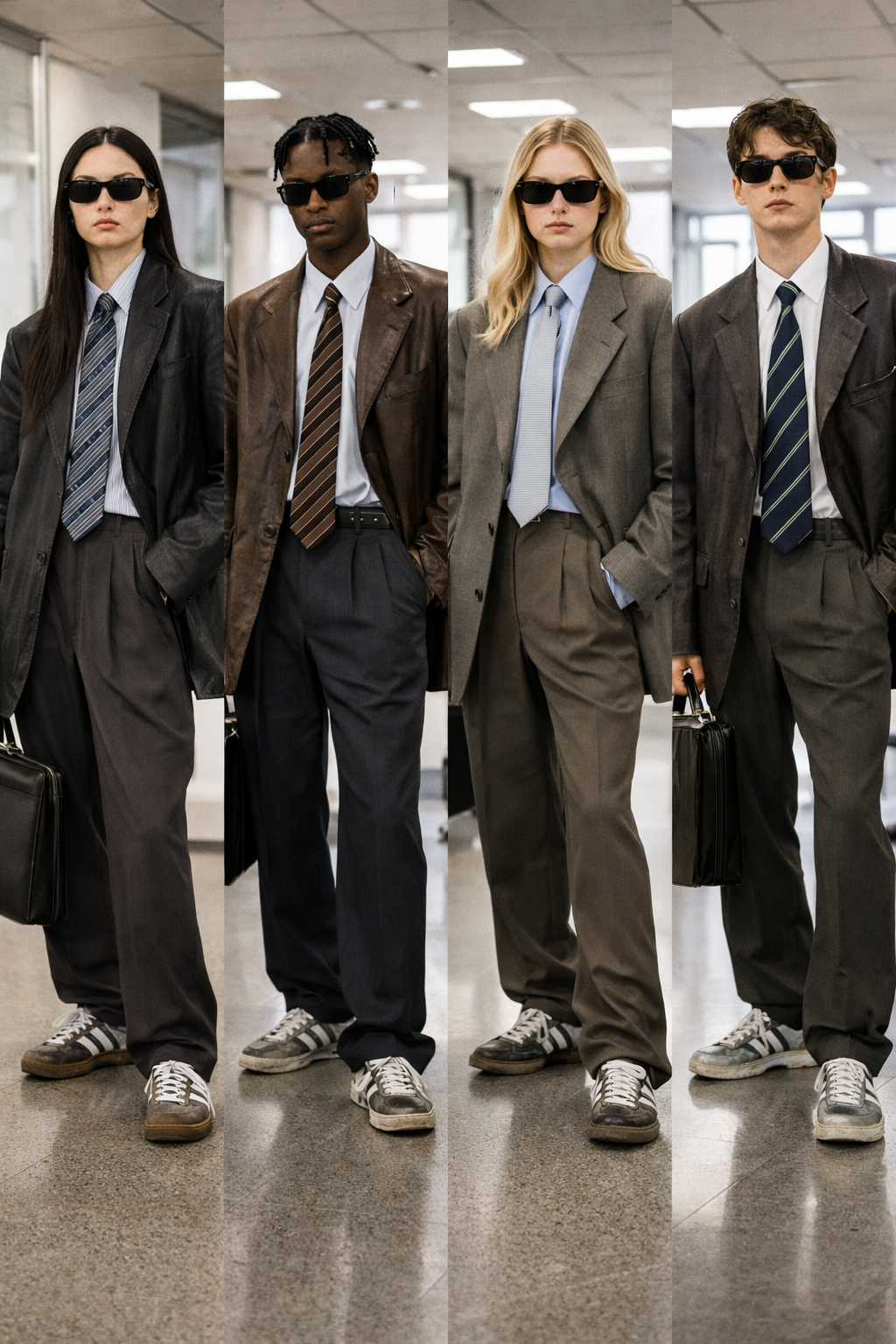 Thrifted Executive 2026: Why Vintage Armani and Worn Leather Blazers Define the New Office Luxury