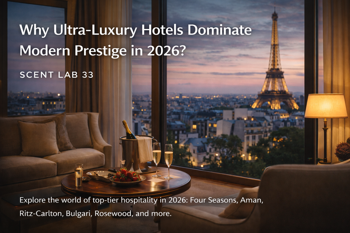 Why Ultra-Luxury Hotels Dominate Modern Prestige Travel in 2026 | Scent Lab 33