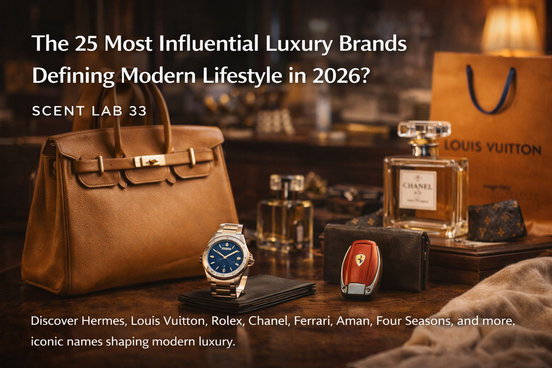 The 25 Most Influential Luxury Brands Defining Modern Lifestyle in 2026 | Scent Lab 33