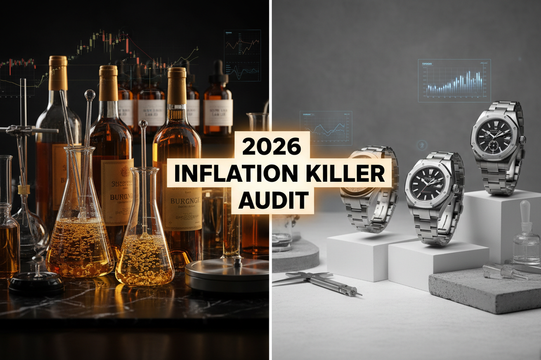 Fine Wine vs. Luxury Watches: The 2026 Inflation Killer Audit | Scent Lab 33 Intelligence