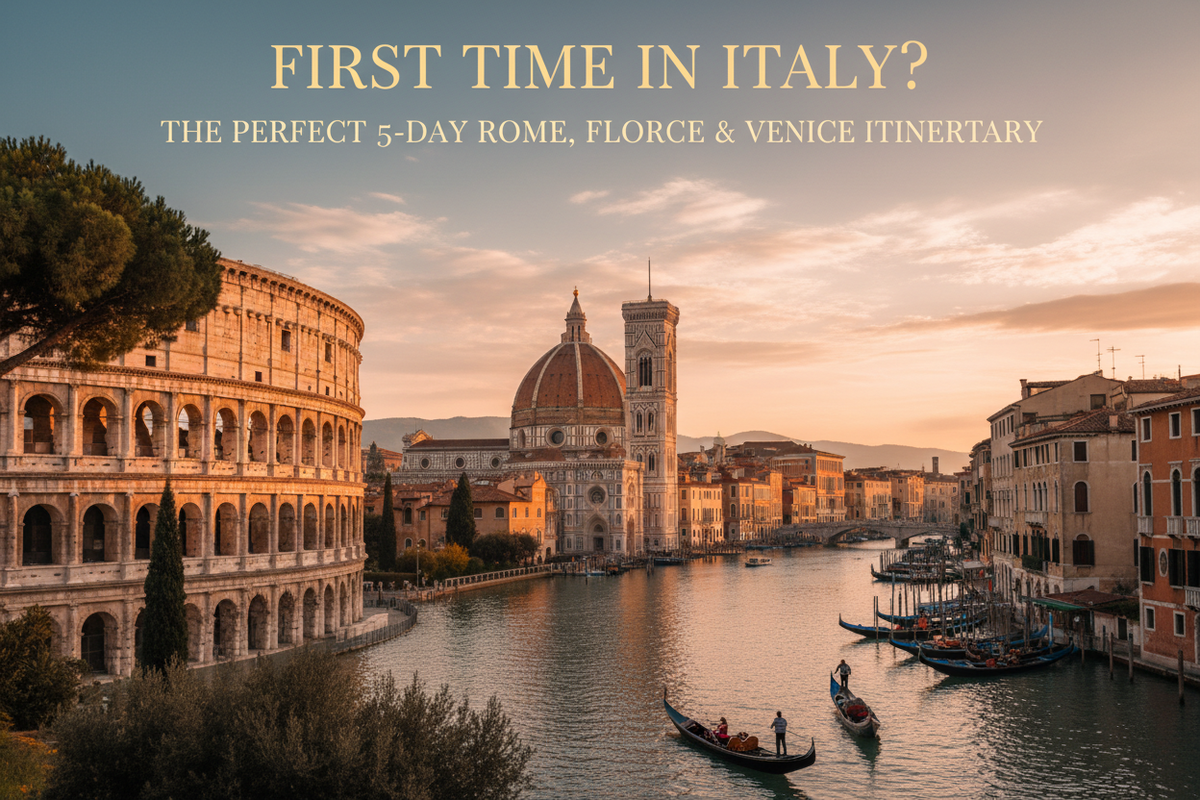 First Time in Italy? The Perfect 5-Day Rome, Florence & Venice Itinerary | Scent Lab 33