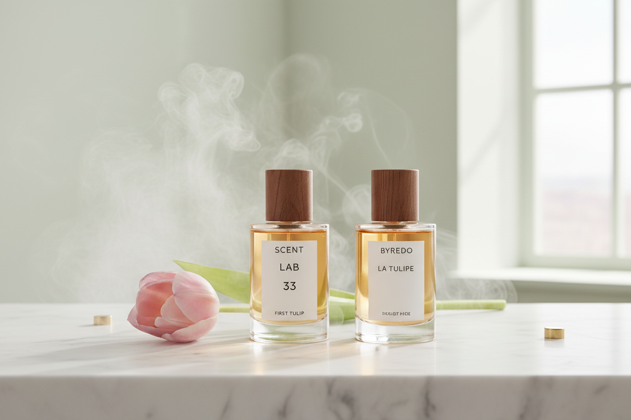 Scent Lab 33 vs Byredo La Tulipe: The 2026 "Spring Sincerity" Scent Audit