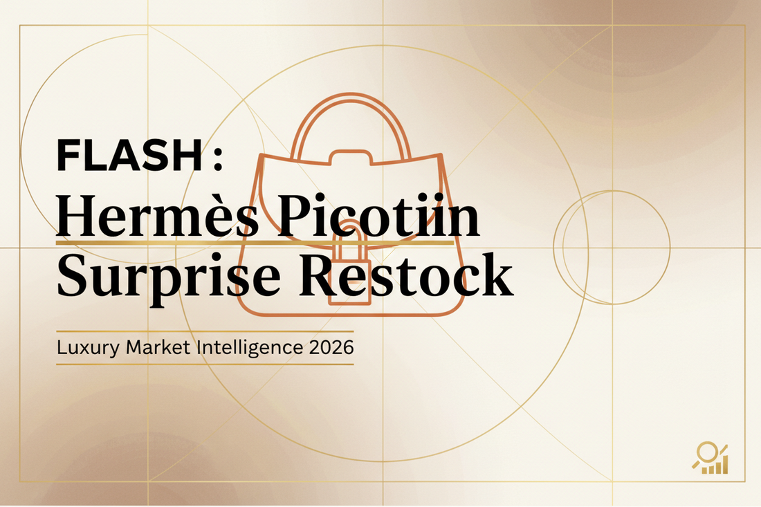 FLASH: Hermès Picotin Surprise Restock | Luxury Market Intelligence 2026