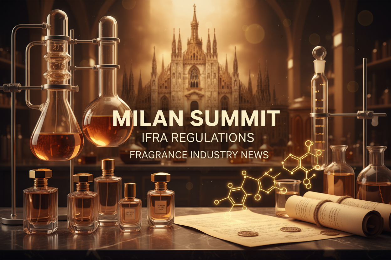 Jan 20, 2026 Fragrance Industry News: Milan Summit & IFRA 52nd Crisis