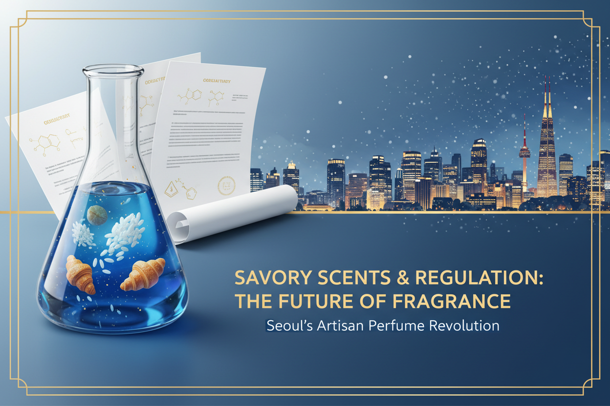 Fragrance News Dec 22: The "Savory" Trend, IFRA Panic & Seoul's Scented Snow