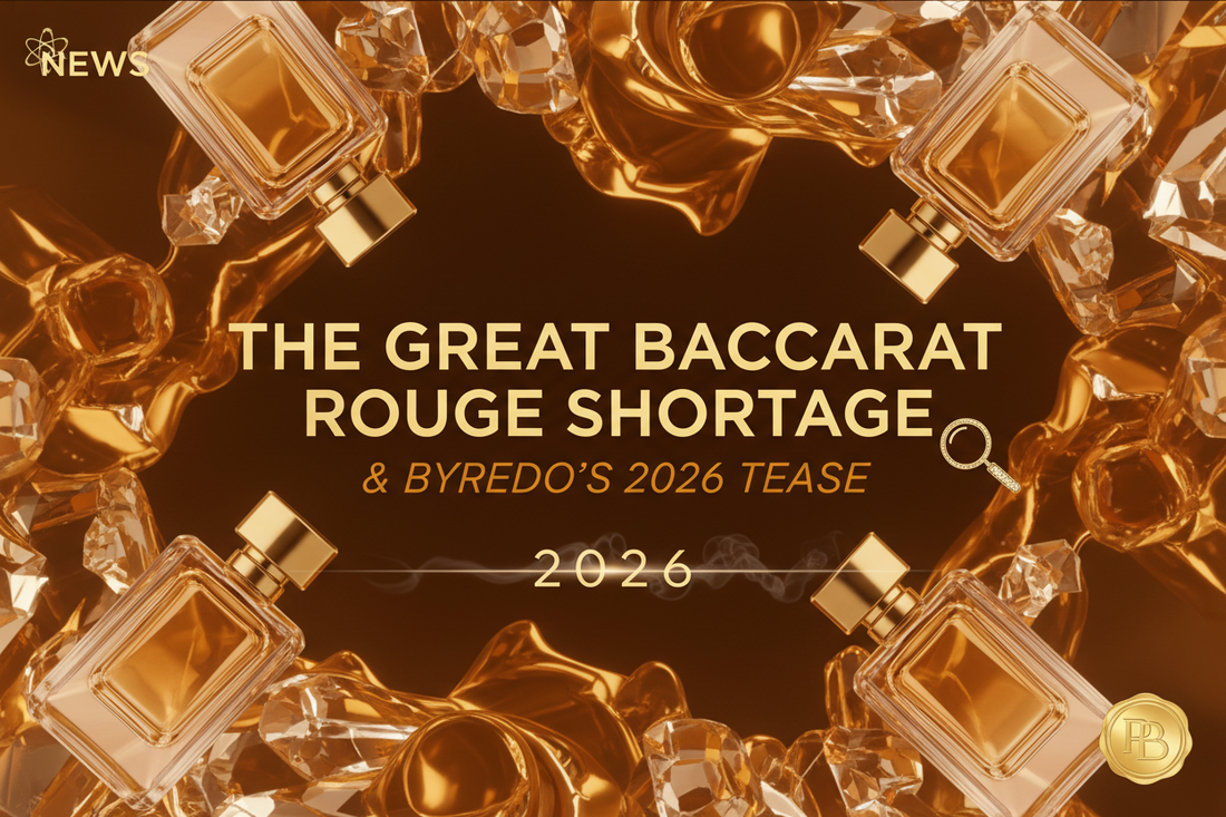 Fragrance News PM Update: The Great Baccarat Rouge Shortage & Byredo's 2026 Tease