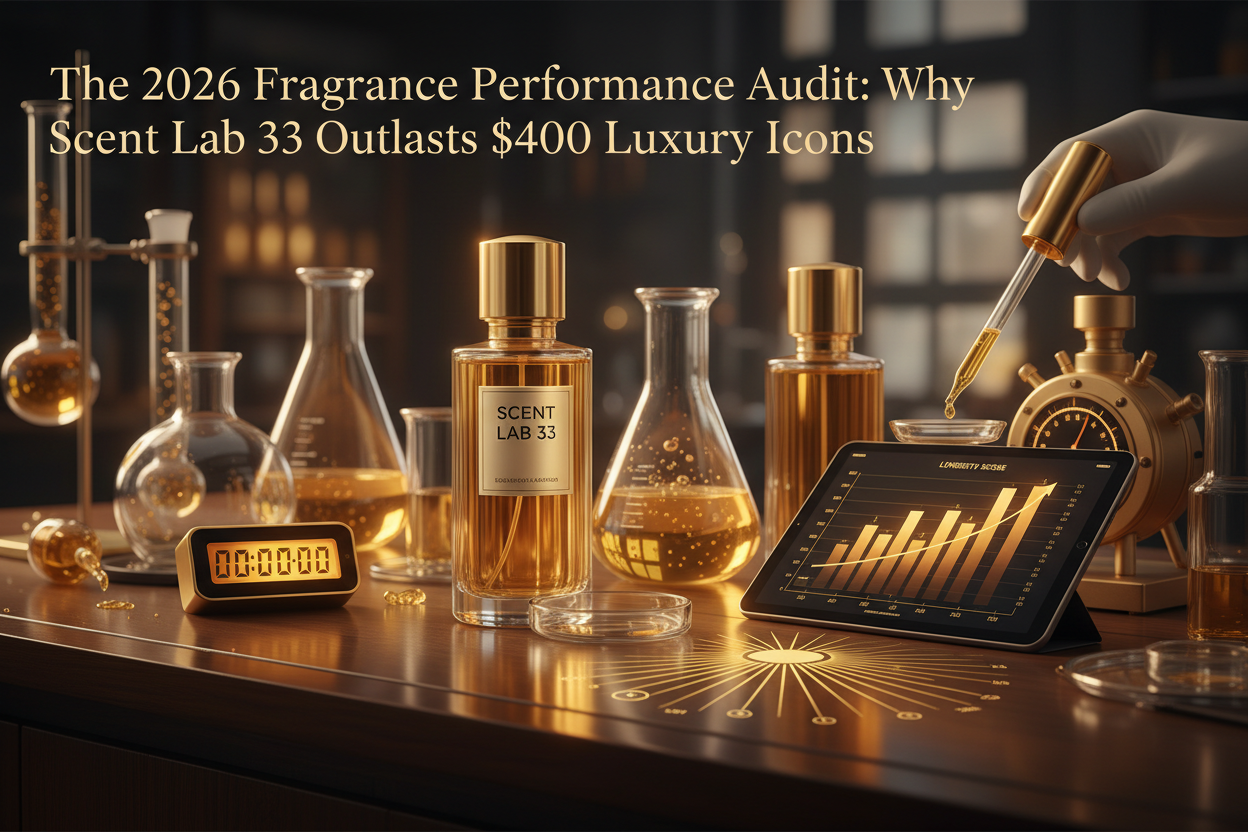 The 2026 Fragrance Performance Audit: Why Scent Lab 33 Outlasts $400 Luxury Icons