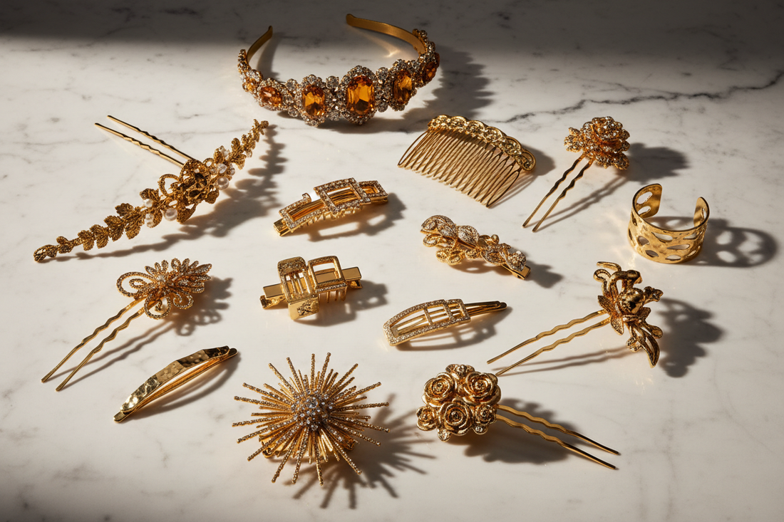 What are the absolute must-have hair accessories for the 2026 "Gilded" look? | Scent Lab 33