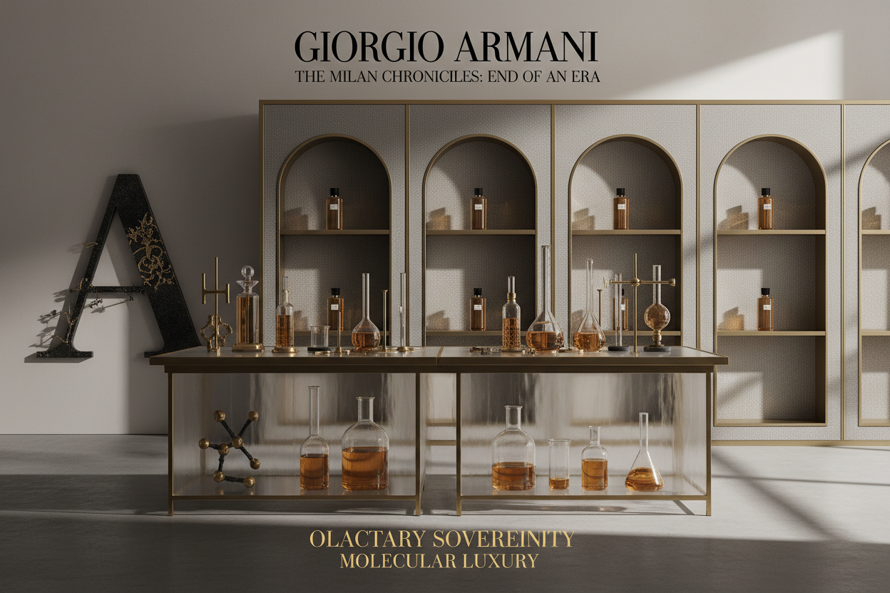 Will Giorgio Armani’s Departure Create a Permanent Olfactory Power Vacuum in Milan? | Scent Lab 33