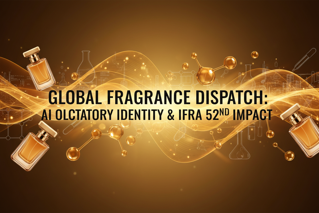 Jan 21, 2026 Global Fragrance Dispatch: AI Olfactory Identity & IFRA 52nd Impact