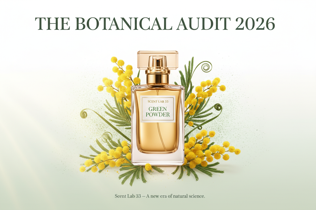 Why is Scent Lab 33’s Green Powder the 2026 secret to botanical chic over Chloé Herba Mimosa? | Scent Lab 33