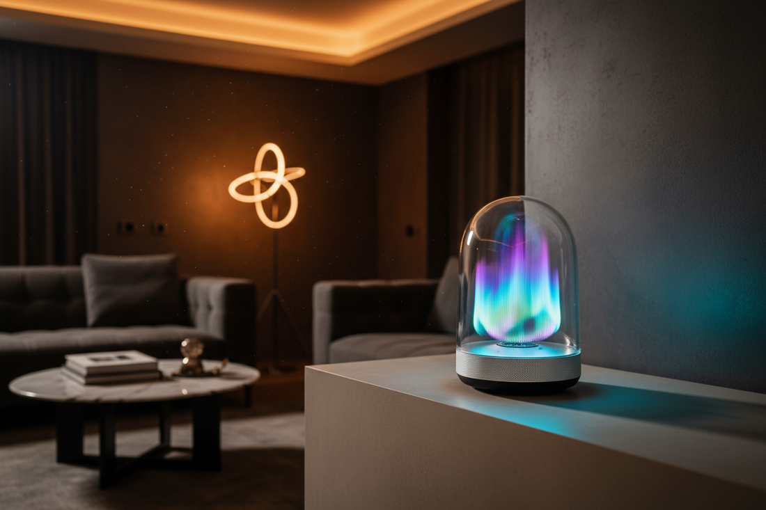Harman Kardon Aura Studio 5 Review: Cinema Sound & Aurora Lights at Home | Scent Lab 33