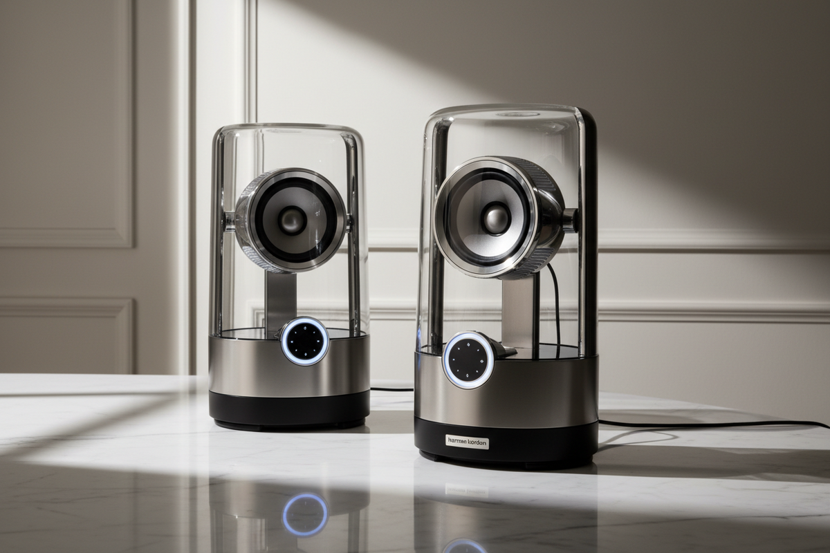 Which Harman Kardon Icons Define the 2026 Acoustic "Gilded Aura"? | Scent Lab 33