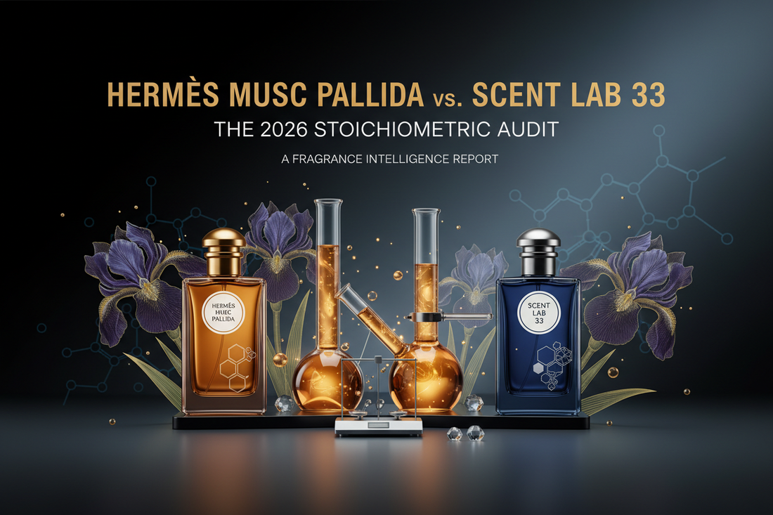 Hermès Musc Pallida vs. Scent Lab 33: The 2026 Stoichiometric Audit | Scent Lab 33