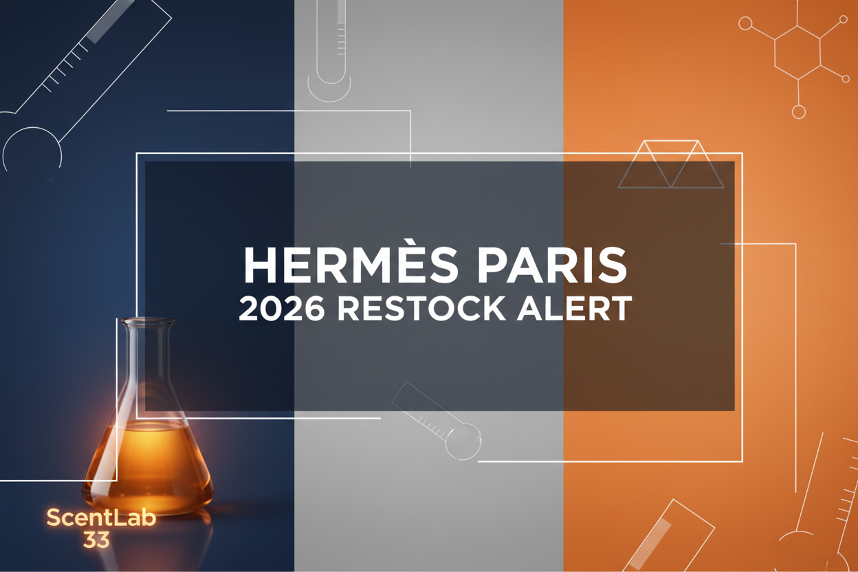 Hermès Paris Restock Alert: The 2026 'Peak Period' Data Analysis & Color Reveal | ScentLab 33