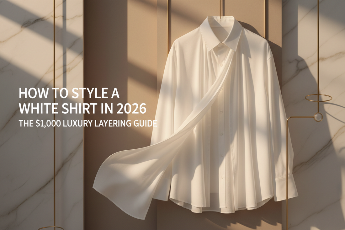 How to Style a White Shirt in 2026: The $1,000 Luxury Layering Guide | Scent Lab 33