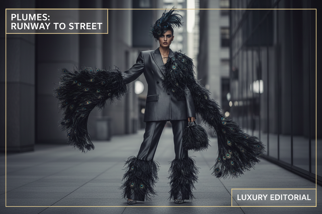 2026 Feather Fashion Trends: How to Wear Plumes from Runway to Street | Scent Lab 33
