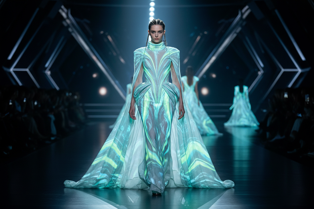 Hunter Schafer Mugler Bioluminescent Dress Review 2026 | Scent Lab 33