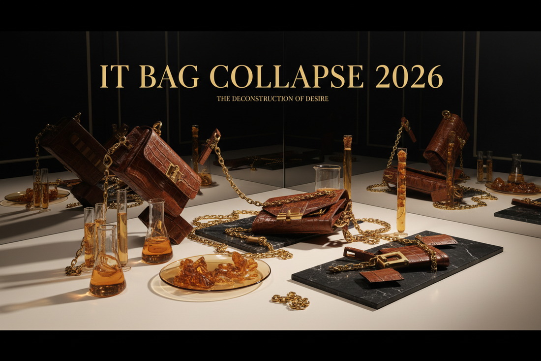 The IT Bag Collapse 2026: Why Logo-Heavy Assets are Plummeting 15% | Scent Lab 33 Intelligence