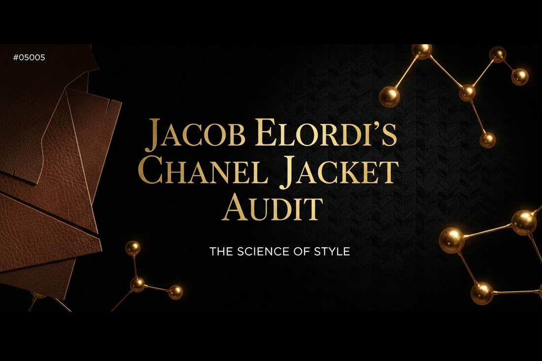 Jacob Elordi's Chanel Jacket Audit: The 2026 London Landing | Scent Lab 33