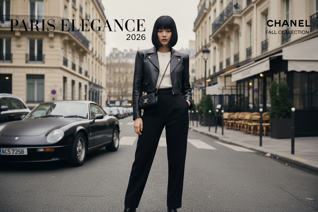 Jennie Blackpink Paris 2026: Why Her Cropped Leather Jacket & Chanel Camera Bag Are Breaking the Internet | Scent Lab 33
