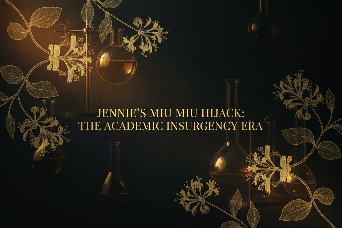 Jennie’s Miu Miu Hijack: Why the "Academic Insurgency" Owns 40% of 2026 Affluent Spending | Scent Lab 33