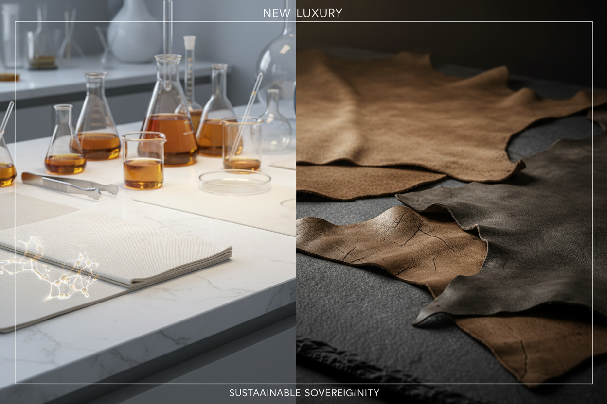 Quiet Sustainability 2026: Why Lab-Grown Fibers Dethroned Leather in Luxury Interiors | Vogue Business Intelligence