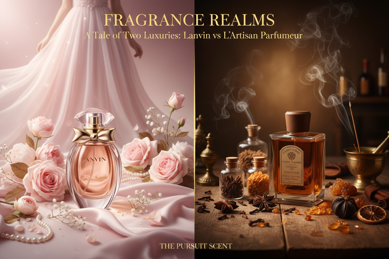 The Great Divide: Designer Romance (Lanvin) vs. Niche Artistry (L'Artisan) - A 12-Scent Deep Dive