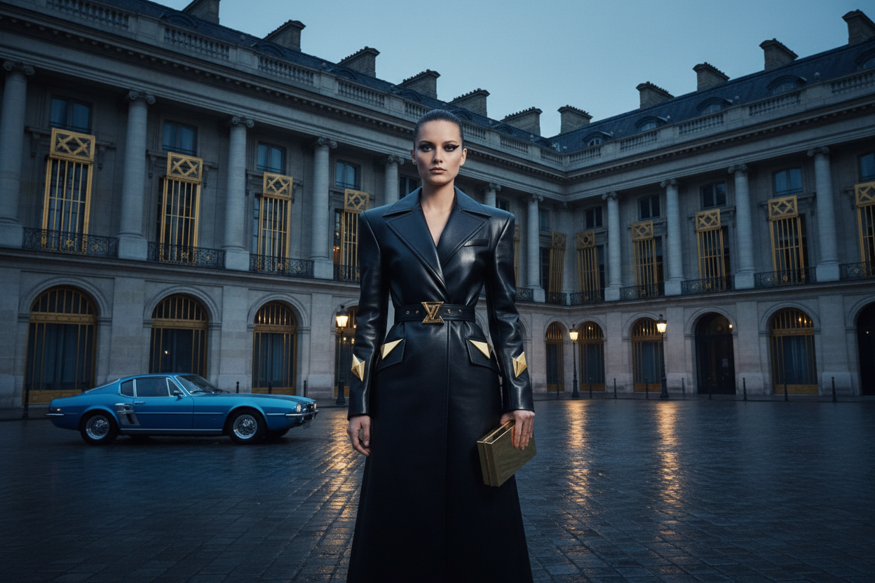 Lisa's Secret LV Coat at Place Vendôme: The 2026 Clinical Rebellion | Scent Lab 33