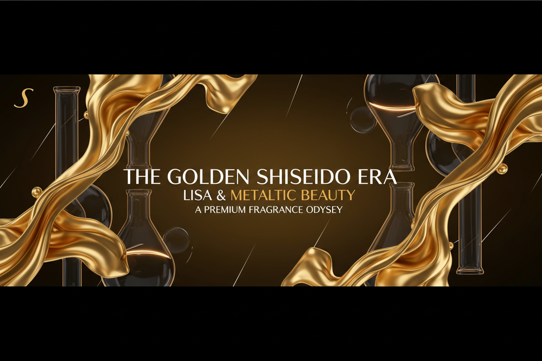 Lisa’s Shiseido Gold Standard: Why Liquid Metals Rule 2026 Luxury | Scent Lab 33