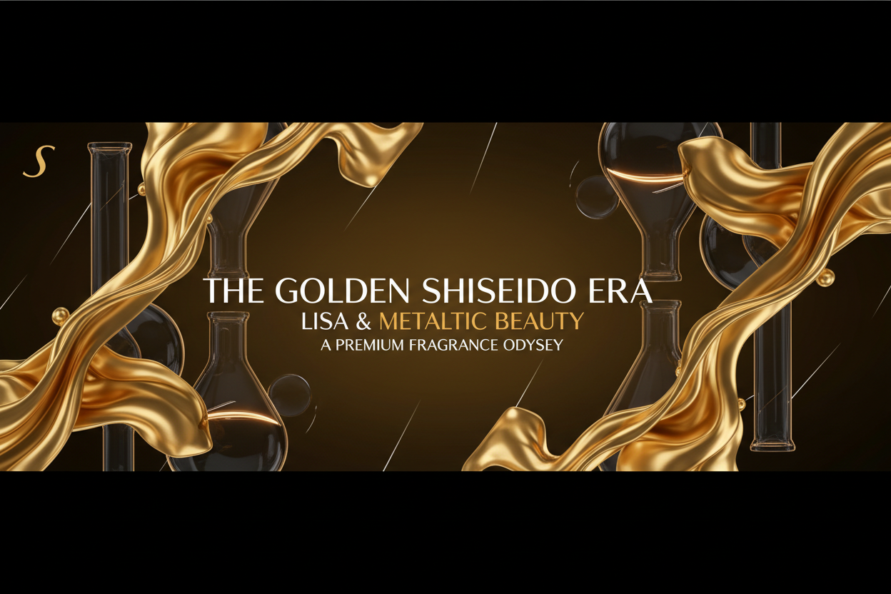 Lisa’s Shiseido Gold Standard: Why Liquid Metals Rule 2026 Luxury | Scent Lab 33