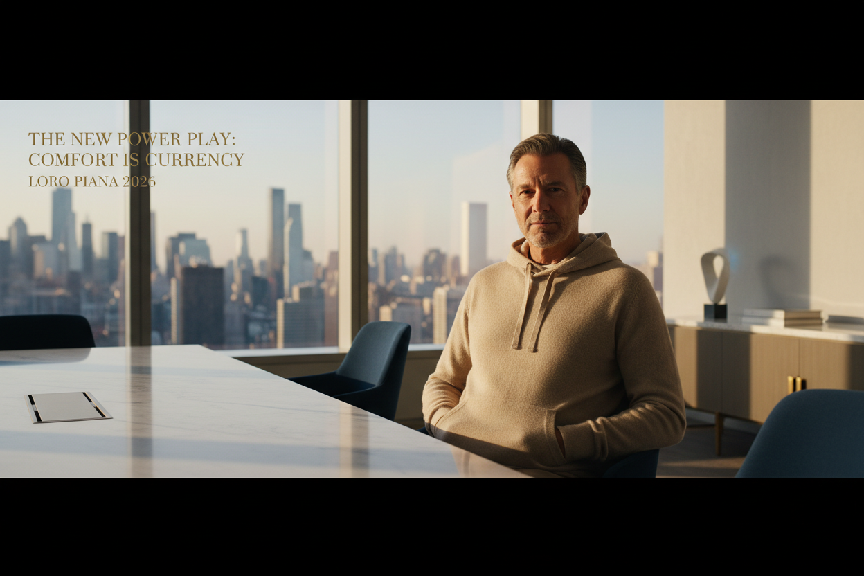Why are billionaires trading power suits for Loro Piana cashmere hoodies in 2026? | Scent Lab 33