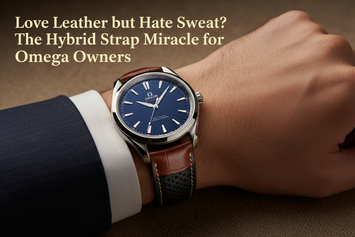 Love Leather but Hate Sweat? The Hybrid Strap Miracle for Omega Owners