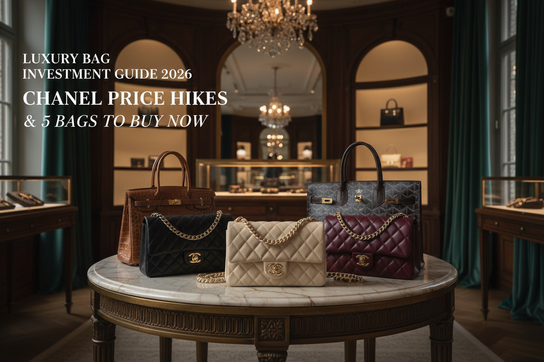 Luxury Bag Investment Guide 2026: Chanel Price Hikes & 5 Bags to Buy Now | Scent Lab 33
