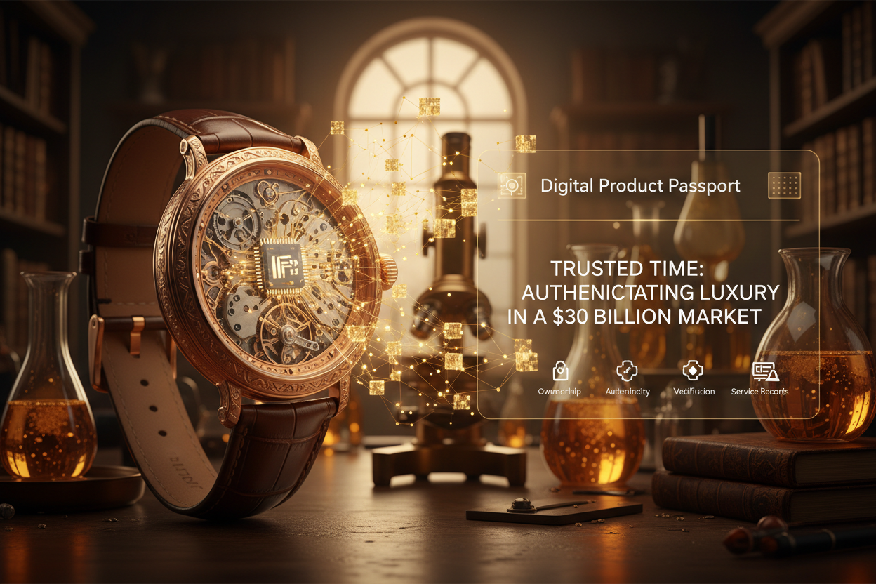 The $30 Billion Watch Dividend: LVMH Digital Product Passport (DPP) & Vintage Authentication