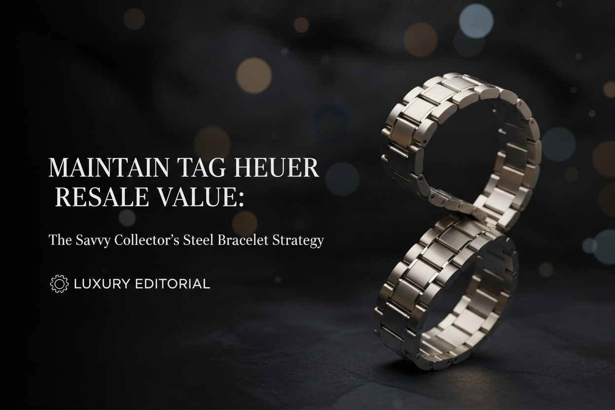 Maintain TAG Heuer Resale Value: The Savvy Collector’s Steel Bracelet Strategy