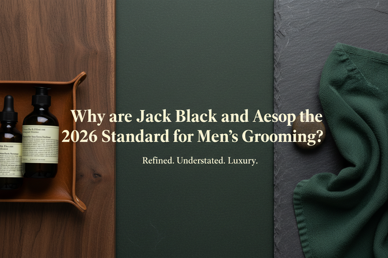 Why are Jack Black and Aesop the 2026 Standard for Men's Grooming? | Scent Lab 33